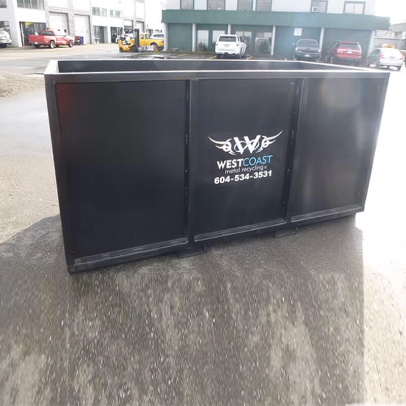 8' shop bin