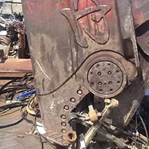 metal crusher claw for excavator